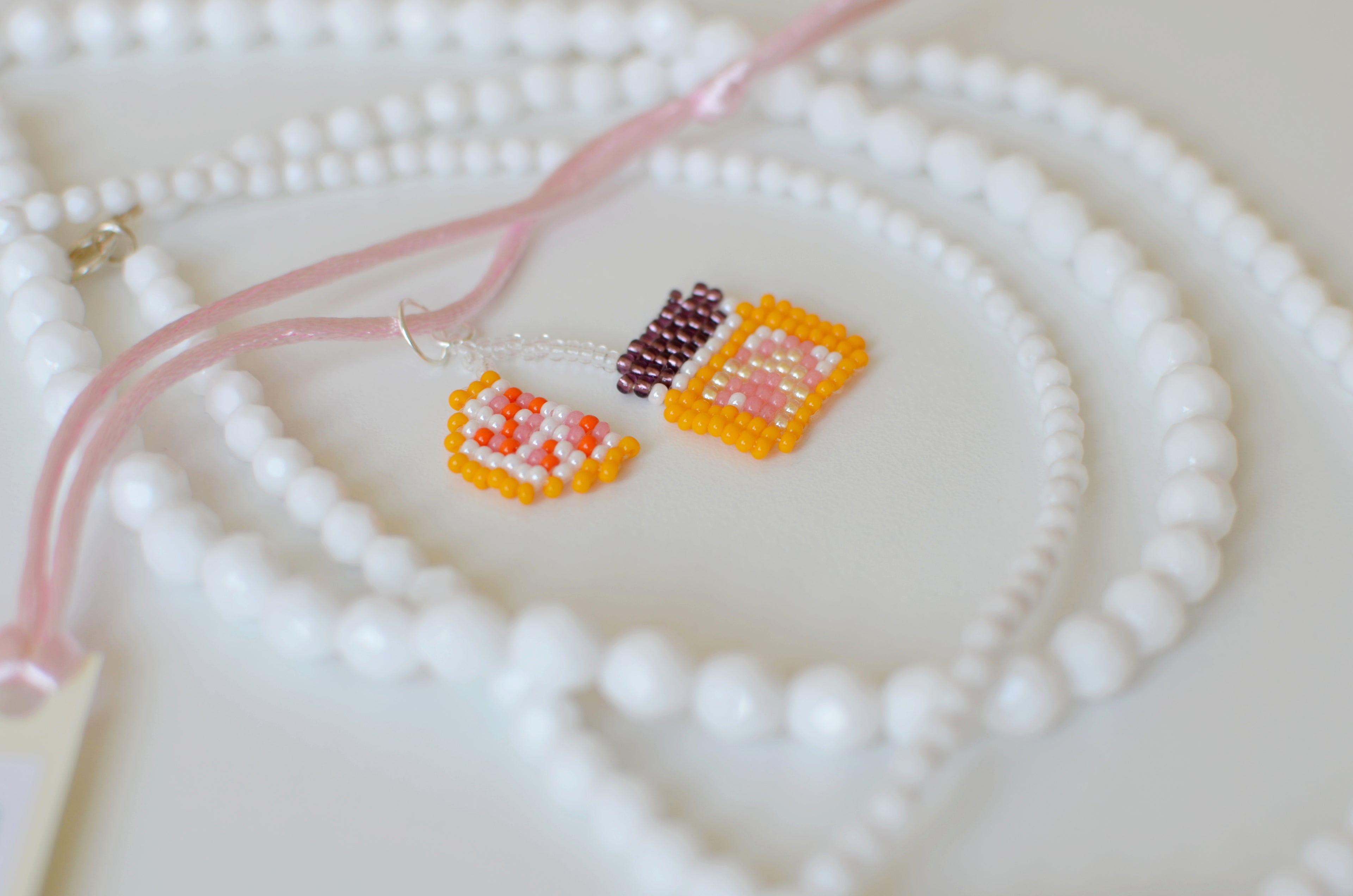 Orange Marmalade Necklace