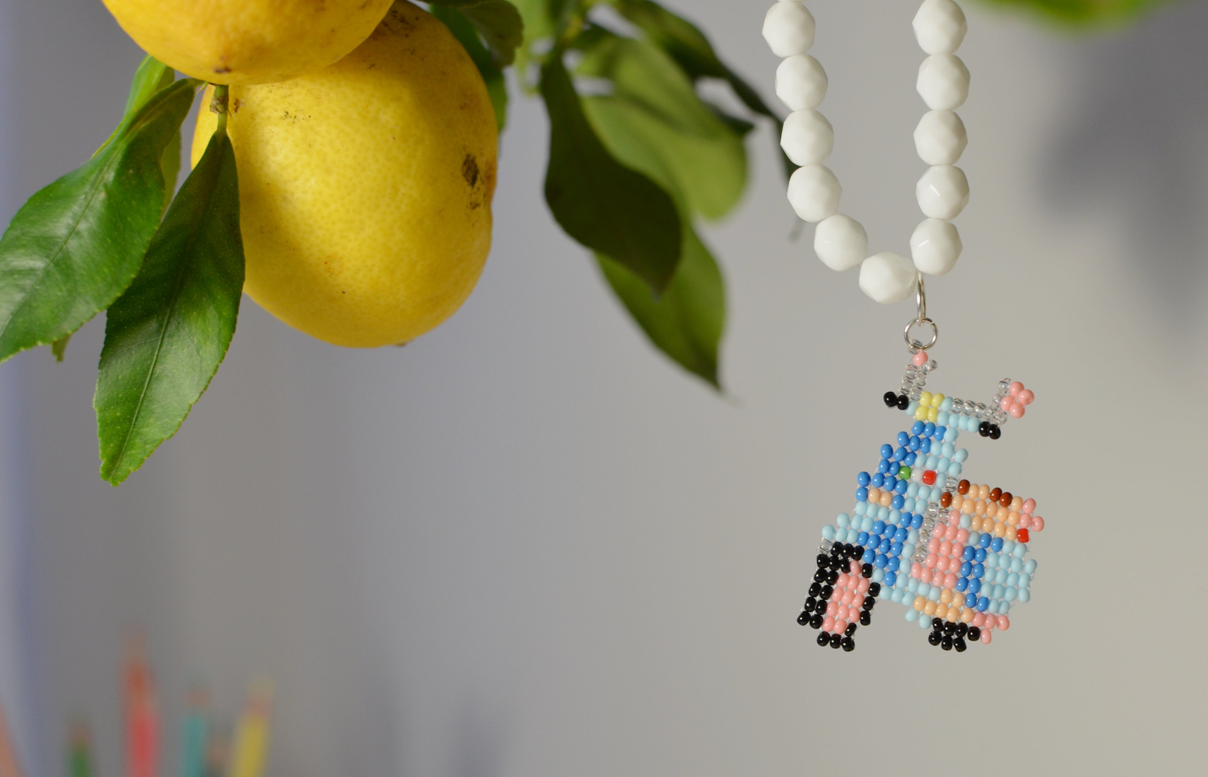 Vacation Bike Necklace