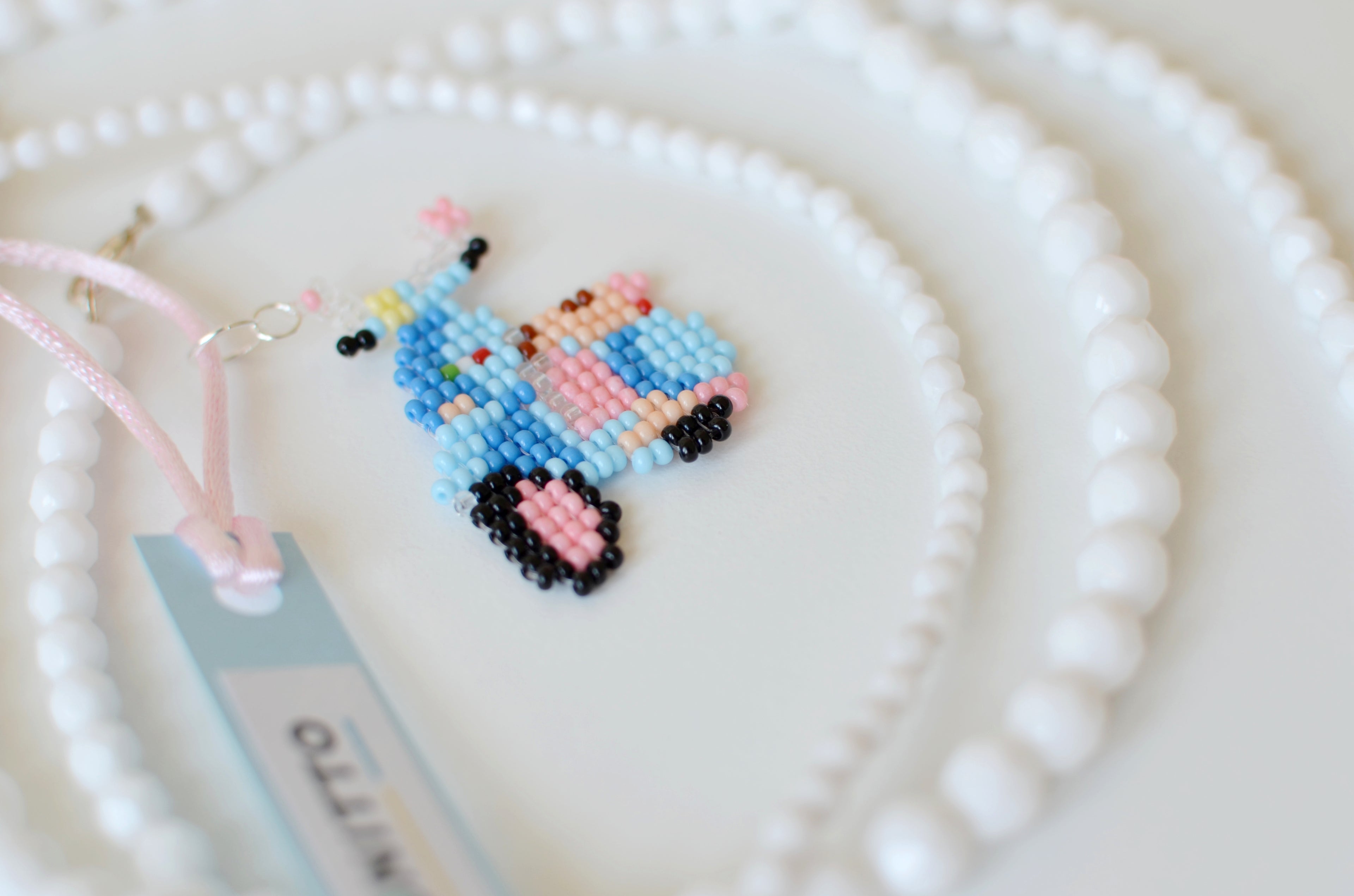 Vacation Bike Necklace